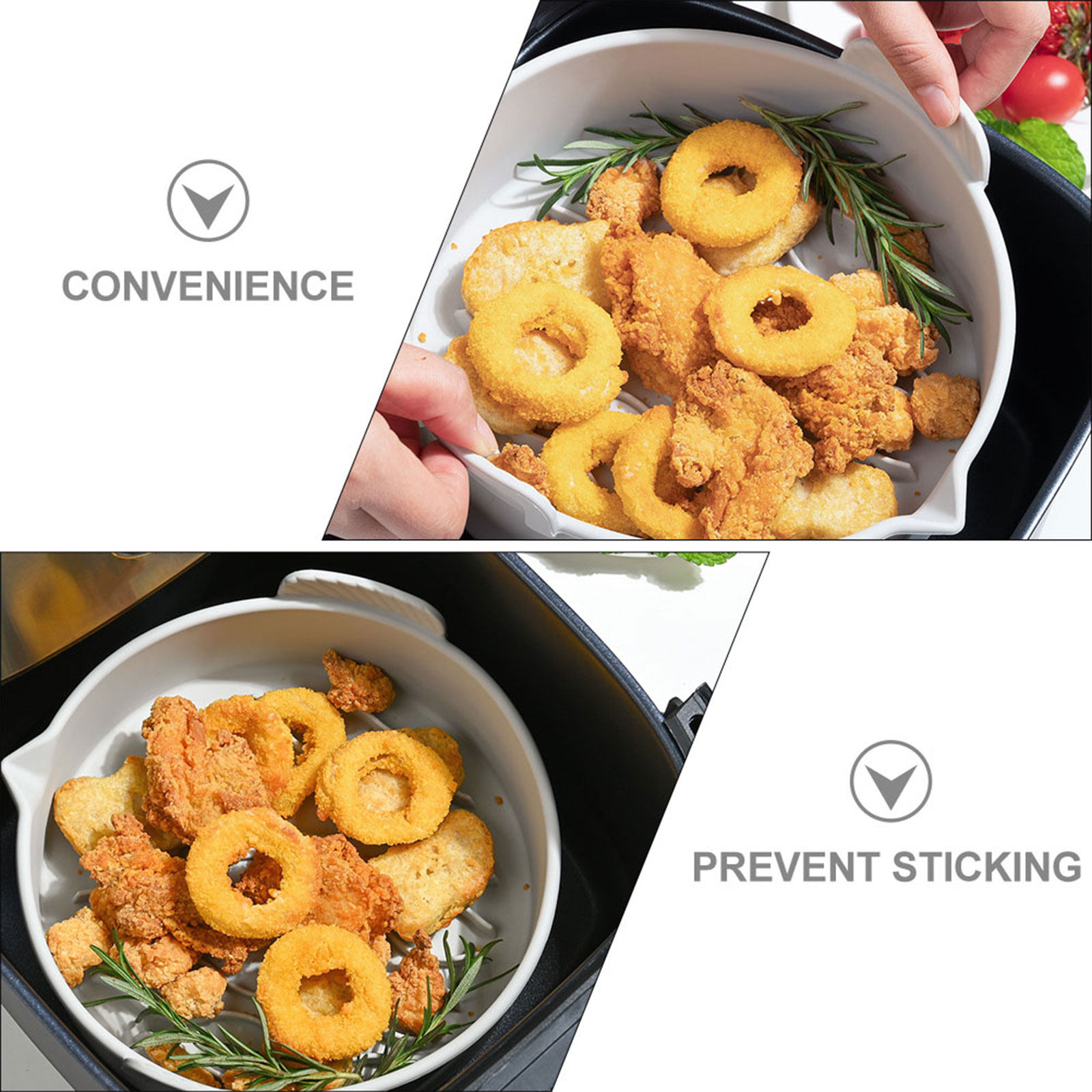 Household Silicone Air Fryer B - đánh giá và giá Air Fryer